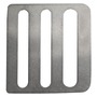Πόρπη inox  με 3 περάσματα από χάλυβα inox title=
